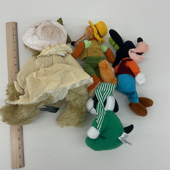 Various Mixed Plush LOT Disney Brer Fox Boyds Teddy Bear Snoopy Goofy Stuffed - Picture 2 of 4